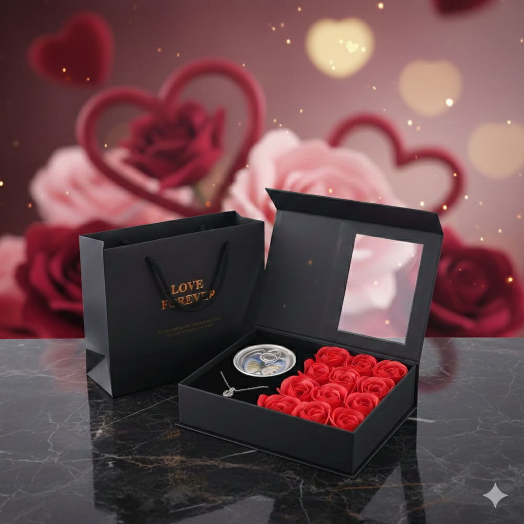 Red roses box Special edition